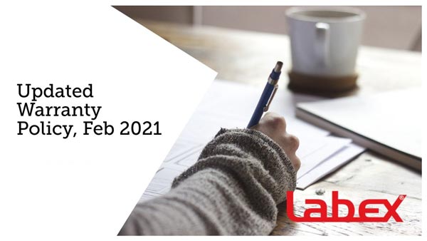 Updated Warranty Policy Feb 2021, Labex Trade